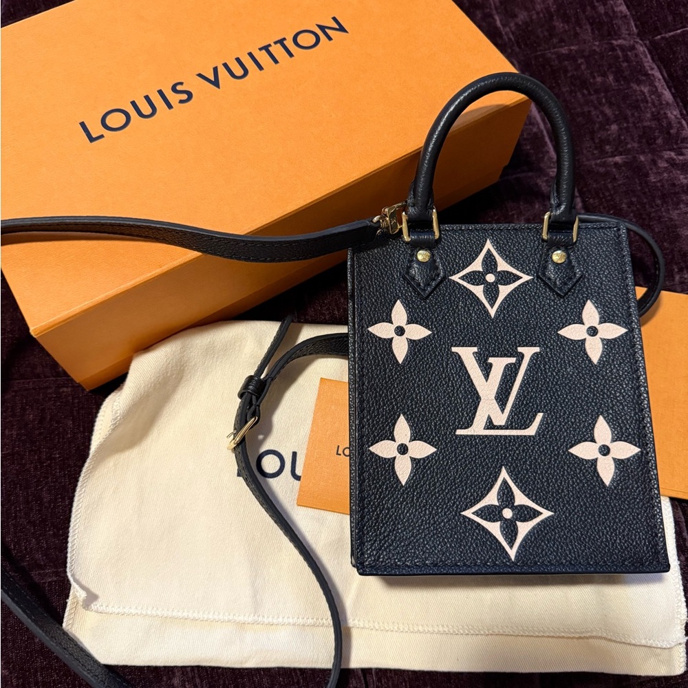 Louis Vuitton Black and Cream Mini Bag brand new - Picture 6 of 7